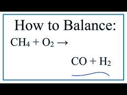 Equation For Methane Oxygen