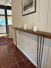 Wall Mounted Narrow Console Table