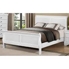 white king size sleigh bed mayville