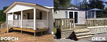 mobile home porches decks guide