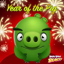 Angry Birds Blast - Yay! It's the Year of the Pig! Happy Chinese New Year  everyone!