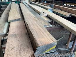 recycled hardwood timber posts beams