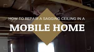 mobile home sagging ceiling repair