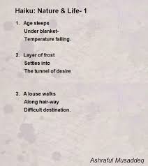 haiku nature poems