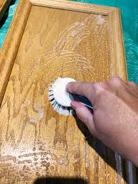 hide wood grain when painting oak