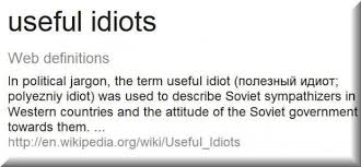 Image result for USEFUL IDIOT