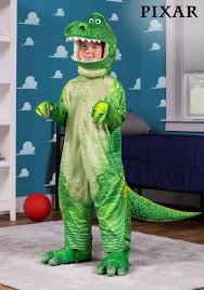kid s deluxe toy story rex costume