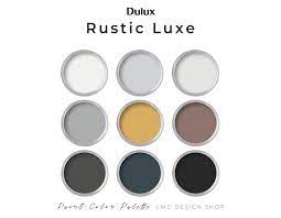 Rustic Dulux Paint Palette Canadian