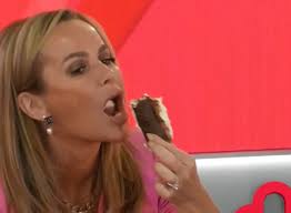 Amanda holden went braless and ashley roberts flashed her tanned legs on the hottest day of the year so far, as temperatures reached 21°c in london. Amanda Holden Drives Fans Wild With Naughty Video Of Her Licking An Eclair Mylondon