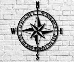 Compass Wall Art Nautical Star Compass