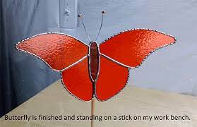 Stained Glass Garden Stake Make This