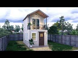 Two Y Tiny House With Balcony