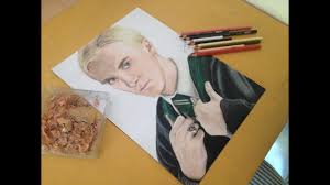 High quality tom felton inspired art prints by independent. Drawing Draco Malfoy Tom Felton Youtube