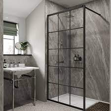 Grey Wall Panels Grey Bathroom Wall