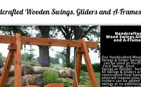 Handcrafted Wood Swings Jacksonville Nc