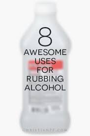 rubbing alcohol is my money saving hero
