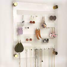 Necklace Organizer Hanging Earrings