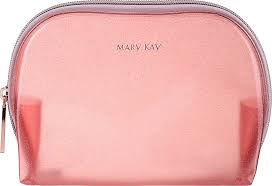 mary kay gift peach makeup bag