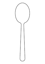 All spoon coloring page download fork spoons fabric pages cutlery click knife. Pin On Fai Da Te E Hobby