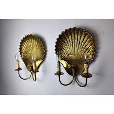 Vintage Brass S Wall Lamps Italy 1960