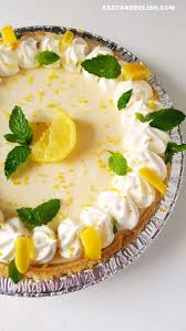 easy lemon pie with condensed milk
