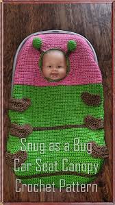 Bug Car Seat Canopy Crochet Pattern