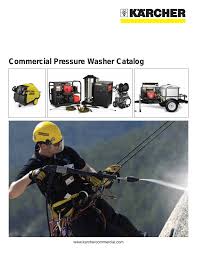 Commercial Pressure Washer Catalog Can Manualzz Com