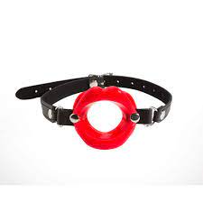 Amazon.com: Chrontier Men Women Red Lips Shaped Opening O Ring Mouth Gag  Silicone Soft Adjustable Buckle PU Leather Belt Strap On BDSM Bondage Sex  Toy Head Harness Restraints Gear Fetish Couple Adult