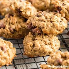Oatmeal cookies (low calorie) measure oatmeal into mixing bowl. Maple Oatmeal Cookies My Nourished Home