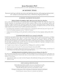 Standard Resume Template Word Academic For College Templates
