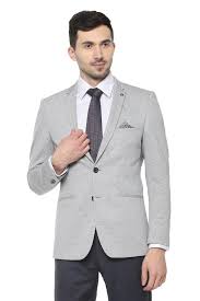 Allen Solly Suits Blazers Allen Solly Grey Blazer For Men At Allensolly Com
