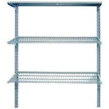 922344 4 Locboard Steel Wire Wall Shelf