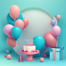 free happy birthday card background