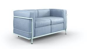 Lc2 Two Seat Sofa By Le Corbusier P