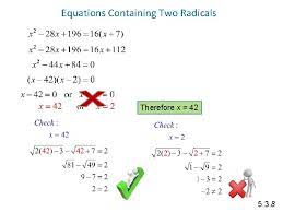 math 20 1 chapter 5 radical expressions and