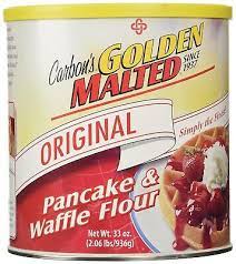 golden malted waffle and pancake flour