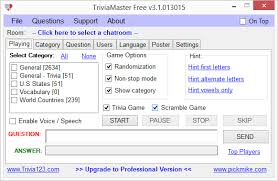 Whether you have a science buff or a harry potter fa. Triviamaster V3 7 Paltalk