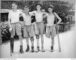 The name changi is synonymous with the suffering of australian prisoners of the japanese during the second world war. Changi Prison Camp Singapore 1945 All These Men Are Wearing Artificial Limbs Made In The Camp Australian War Memorial