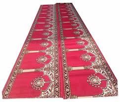 red rectangular velvet carpet at rs 35