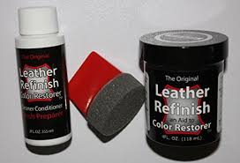 Leather Refinish Color Restorer Cleaner Conditioner