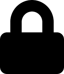 File:Font Awesome 5 solid lock.svg - Wikimedia Commons