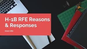 H 1b Rfe Reasons Responses Request For Evidence Trends
