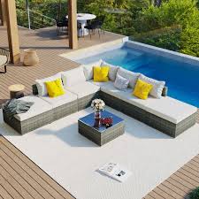 Go 8 Piece Outdoor Patio Furniture