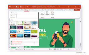 how to change powerpoint template