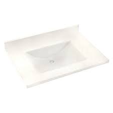 The availability and wide range of designs and color options will allow you nearly an endless palette. Swanstone 25w X 22d In Contour Solid Surface Vanity Top Walmart Com Walmart Com