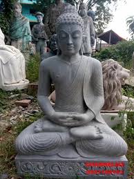 Stone Buddha Statue Garden