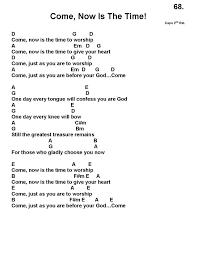 Come Now Is The Time Chord Chart In 2019 Worship Songs