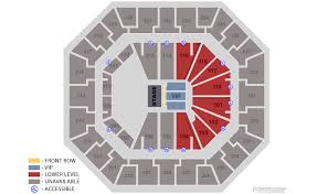 Colonial Life Arena Seat Map