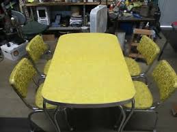 yellow antique dining sets (1950 now