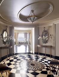 black and white floors that make a